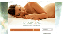 Desktop Screenshot of pandorablake.com